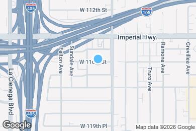 Map image of the property - 4832 W 116th St