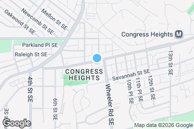 Map image of the property - 735 Alabama Ave SE