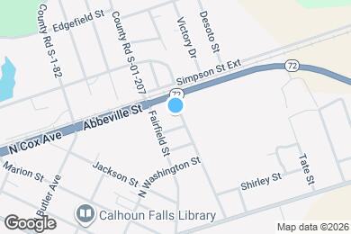 Map image of the property - 717 Rice St