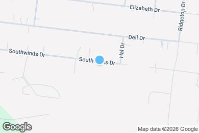 Map image of the property - 413 Southwinds Dr