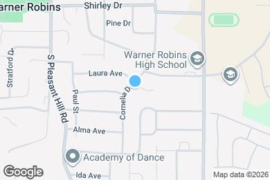 Map image of the property - 1213 Laura Ave