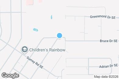 Map image of the property - 3510 E Heights St SE