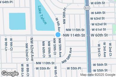Map image of the property - 11320 NW 59th Ave
