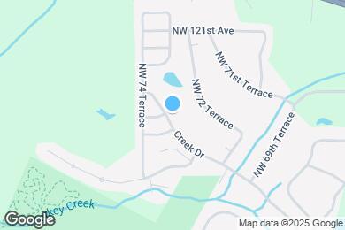 Map image of the property - 11661 Creek Dr