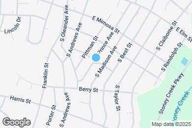 Map image of the property - 900 Prince Ave