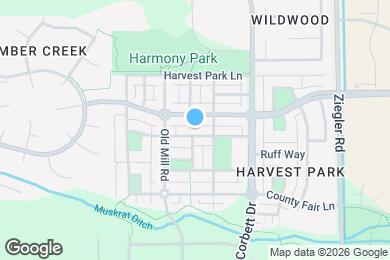 Map image of the property - 2738 Autumn Harvest Way