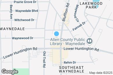 Map image of the property - 2406 Waynewood Dr