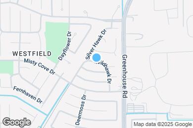 Map image of the property - 3807 Wildhawk Dr