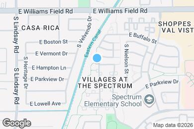 Map image of the property - 2620 S Southwind Dr