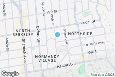 Map image of the property - 1677 Arch St