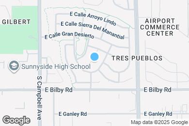 Map image of the property - 5971 S Placita Picacho El Diablo