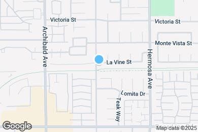 Map image of the property - 9911 La Vine St