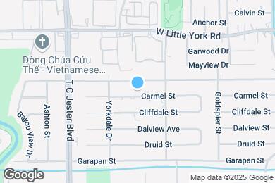 Map image of the property - 3002 Carmel St