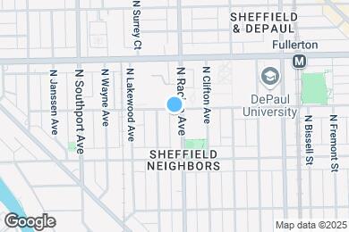 Map image of the property - 2254 N Racine Ave