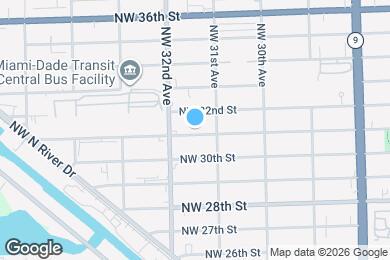 Map image of the property - 3161 NW 31st St