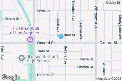 Map image of the property - 12717 Oxnard St