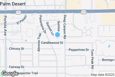 Map image of the property - 74443 Driftwood Dr
