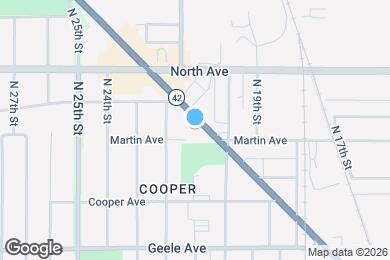 Map image of the property - 2520 Calumet Dr