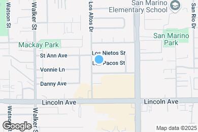 Map image of the property - 5804 Los Pacos St