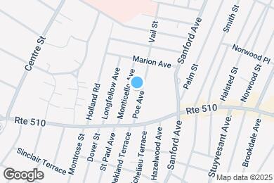 Map image of the property - 41 Poe Ave
