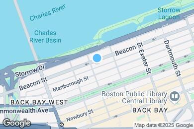 Map image of the property - 389 Beacon St