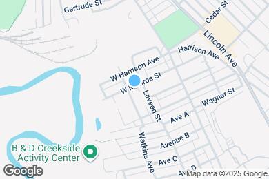 Map image of the property - 114 W Monroe St