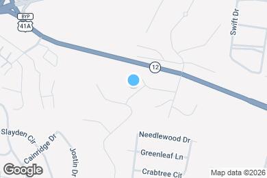 Map image of the property - 412 Hillside Dr