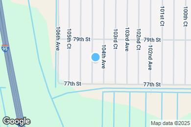 Map image of the property - 7786 104th Ct