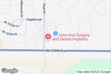 Map image of the property - 8743 W 108th Dr