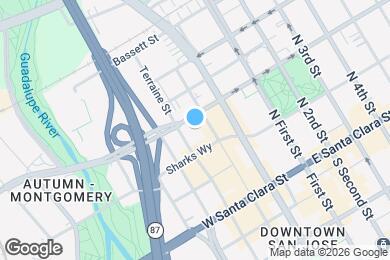 Map image of the property - 188 W Saint James St