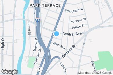 Map image of the property - 22 Lawrence St