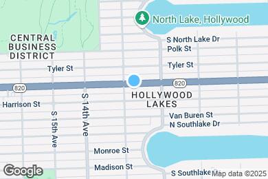 Map image of the property - 1242 Hollywood Blvd