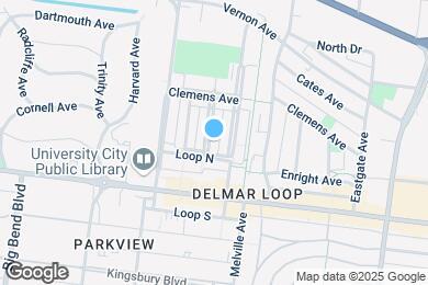 Map image of the property - 724 Heman Ave