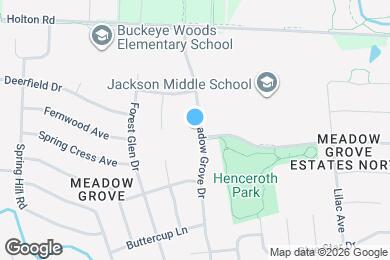 Map image of the property - 5411 Meadow Grove Dr