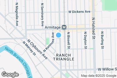 Map image of the property - 1936 N Sheffield Ave