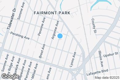 Map image of the property - 3322 Lens Ave