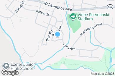 Map image of the property - 3915 Penns Dr