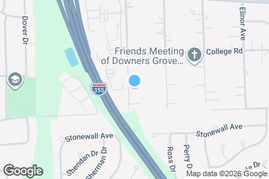 Map image of the property - 5873 Walnut Ave