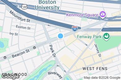 Map image of the property - 851 Beacon St