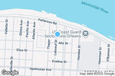 Map image of the property - 322 Leboeuf St