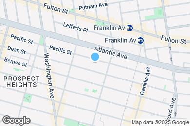 Map image of the property - 1010 Pacific St