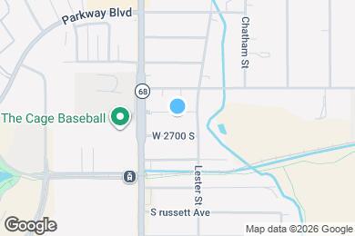 Map image of the property - 1627 W Malvern Ave