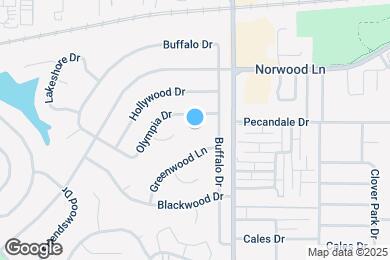 Map image of the property - 2606 Olympia Ct