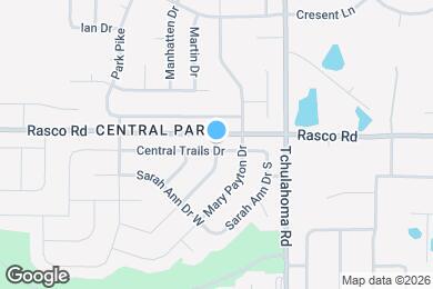 Map image of the property - 1848 Central Trails Dr