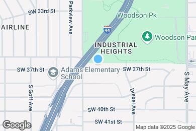 Map image of the property - 3213 SW 37th St
