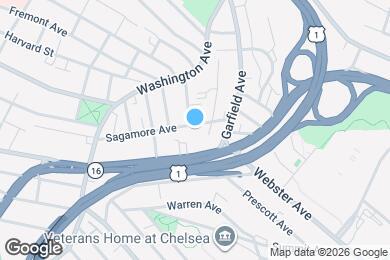 Map image of the property - 115 Sagamore Ave