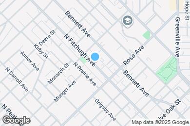 Map image of the property - 1818 N Fitzhugh Ave