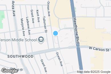 Map image of the property - Furnished Studio-Los Angeles - Torrance - Del Amo Circle