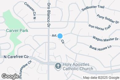 Map image of the property - 4905 Artistic Cir