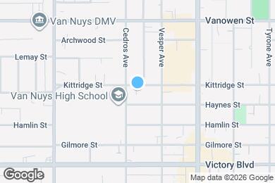 Map image of the property - 14642 Kittridge St